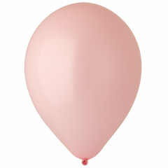 Воздушный шар латексный без рисунка 5" Стандарт Macaron Pink Rose