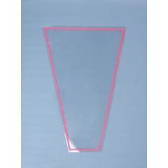 Пакет Конус 28*40 Стиль розовый туманный