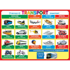 Плакат А2 Transport