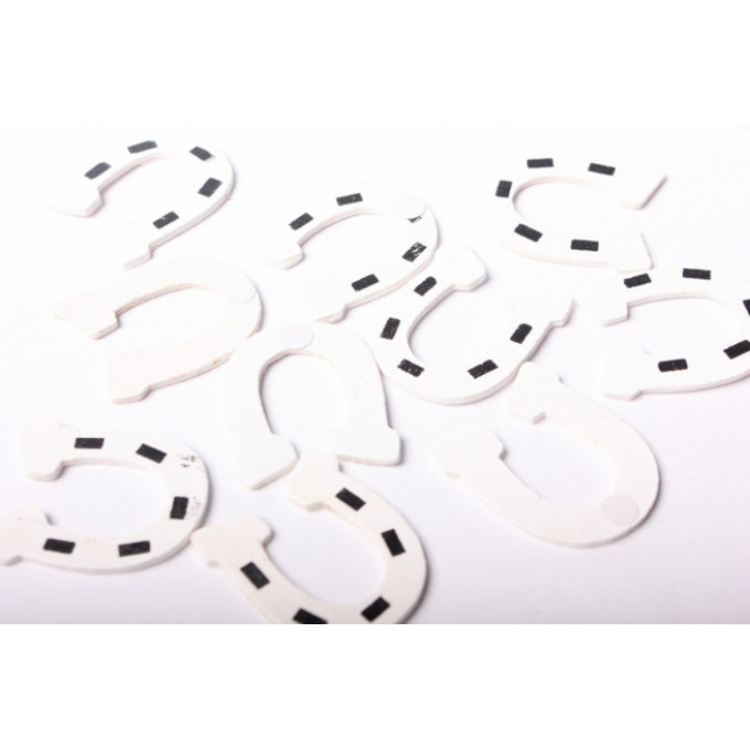 Липучка Подкова белая