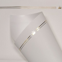 Пленка в листах Корона 58*58см 65 мкр БЕЛЫЙ