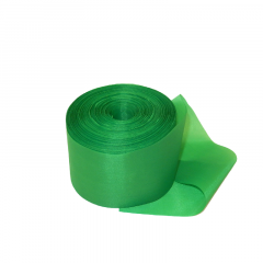 Лента полиэстер 10см/100м светло-зеленая