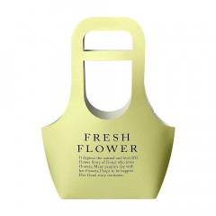 Сумка для цветов Fresh 17*7,5*32,5 СВЕТЛО-ЗЕЛЕНЫЙ