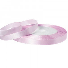 Лента атласная 10мм*25 Y Бело-лиловый
