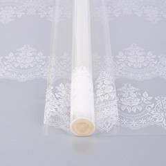 Пленка цветная 60см Ажур БЕЛЫЙ