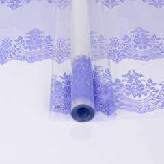 Пленка цветная 60см Ажур СИРЕНЕВЫЙ КЛАССИК