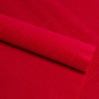 Бумага гофрированная простая 140гр 980 красная