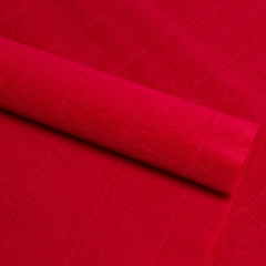 Бумага гофрированная простая 140гр 980 красная