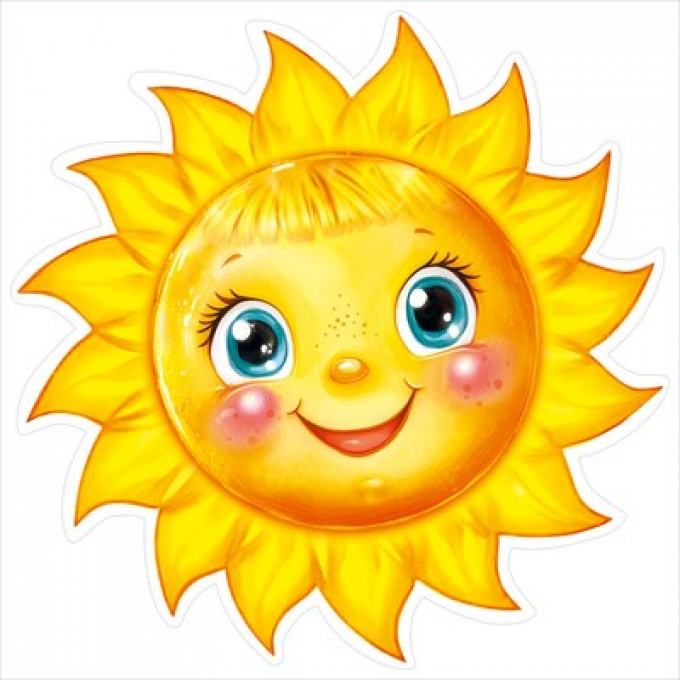 Украшение на скотче "Солнышко"