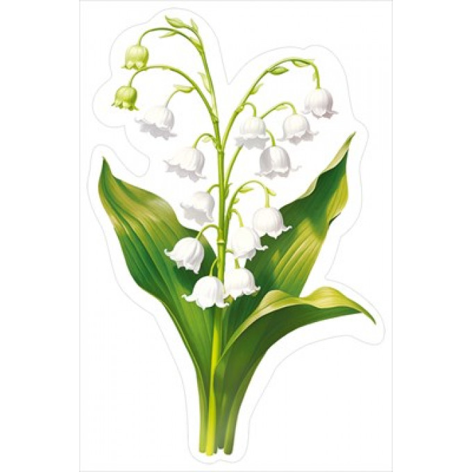 Украшение на скотче "Ландыш"