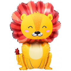 Воздушный шар фольгированный Мини-фигура 17"/43 см Лев