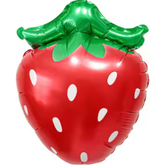 Воздушный шар фольгированный Мини-фигура 12"/30 см Клубника