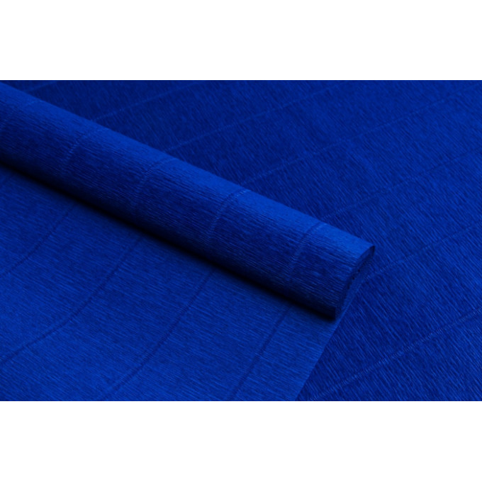 Бумага гофрированная простая 140гр 955 темно-синяя