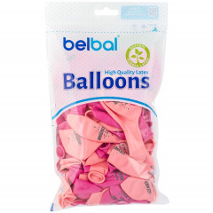 Воздушный шар латексный с рисунком 14" пастель Моей Сказочной Бабе ассорти