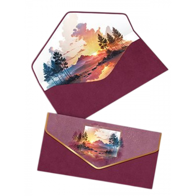 Конверт для денег без текста