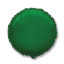 Воздушный шар фольгированный 32"/81 см Круг Зеленый