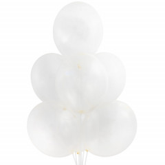 Воздушный шар латексный без рисунка 14" Кристалл Экстра Clear
