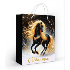 Пакет подарочный 18*23 "Золотая грация"