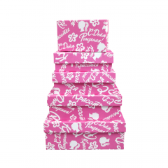 Набор подарочных коробок из 10 шт ПРЯМОУГОЛЬНИК 32,5*20*12,5/12*7*4 см КРАСОТКА