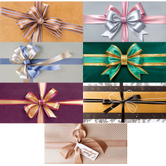 Конверт для денег БАНТЫ МИКС (7в*3)