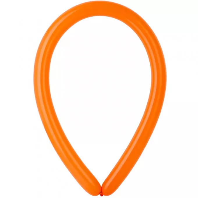 Воздушный шар латексный ШДМ 260-2/04 Пастель Orange
