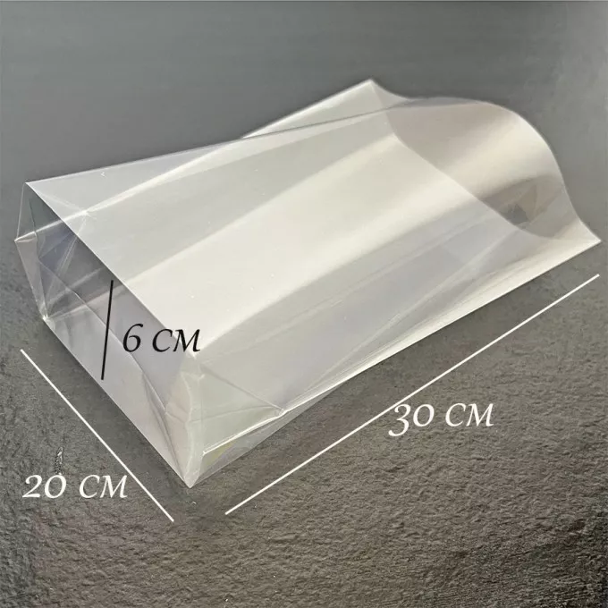 Пакет прозрачный 20*30 с донной складкой 6 см