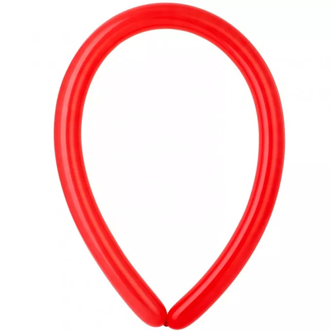 Воздушный шар латексный ШДМ 260-2/45 Пастель Red