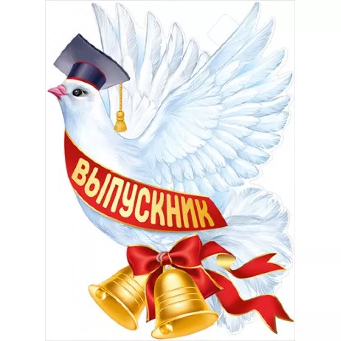 Плакат "Голубь "Выпускник"