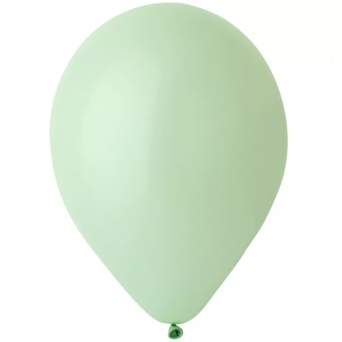 Воздушный шар латексный без рисунка 12"/782 Стандарт Macaron Honey Dew