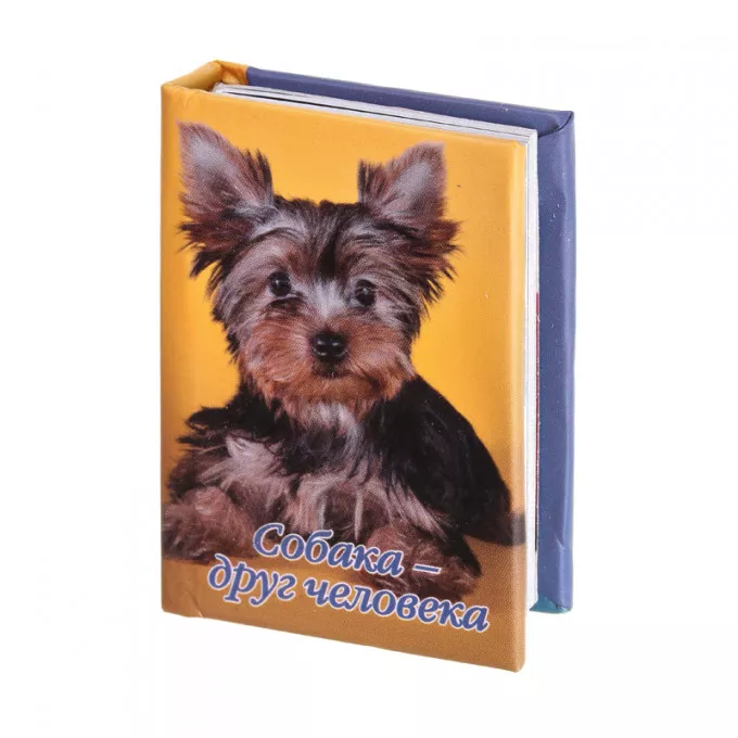 Магнит мини-книжка том 66 Собака-друг человека